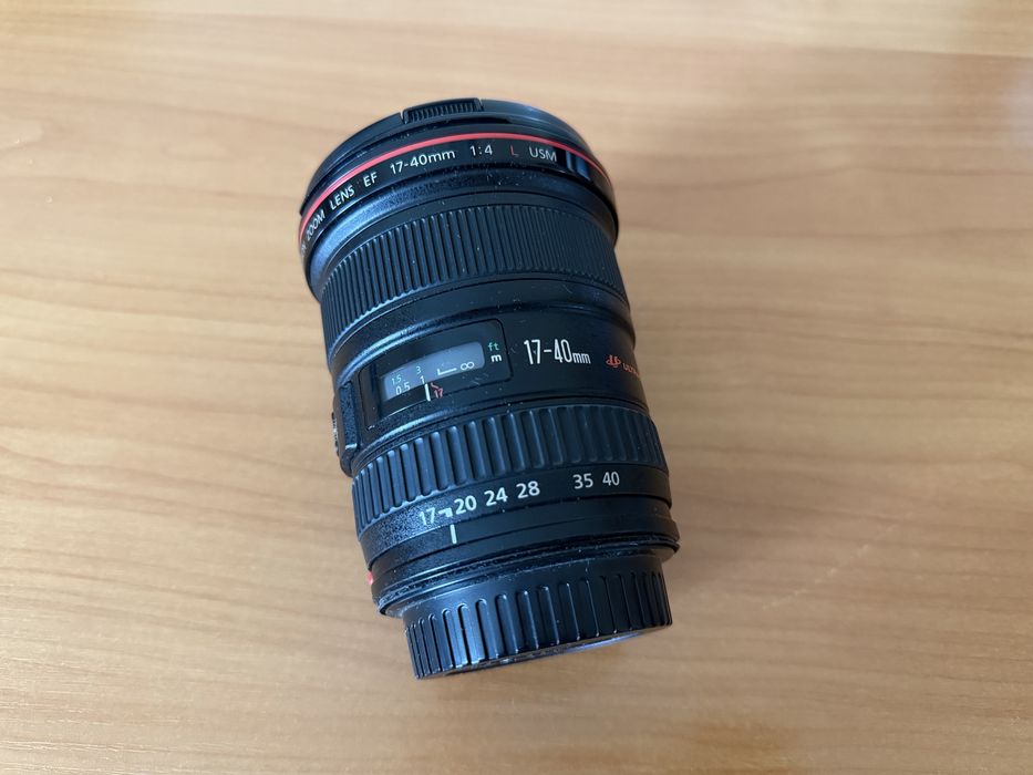 Обʼєктив Canon EF 17-40 1:4 L
