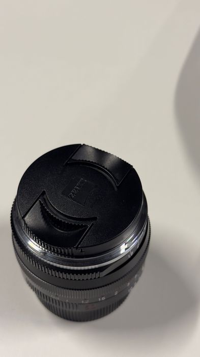 Carl zeiss c sonnar t* 50MM F/1.5 zm leica preta