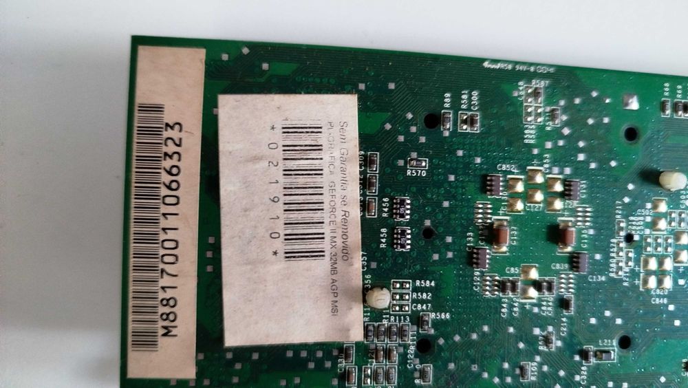 MSI AGP Graphics Card GeForce II MX 32MB (Vintage)64550500927105123