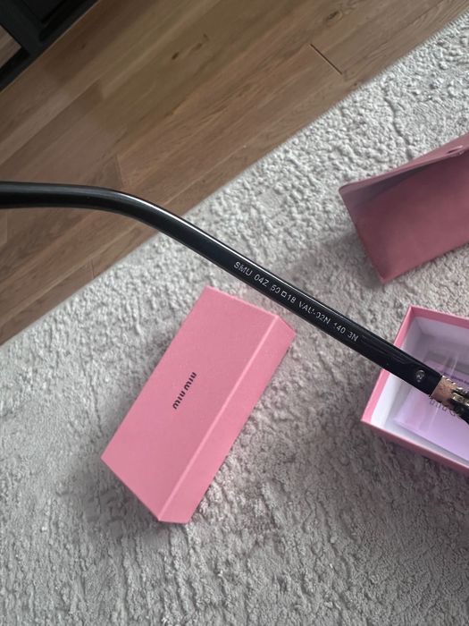 Okulary zerówki miu miu, nowe