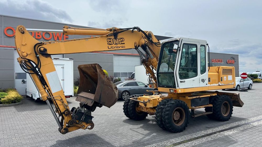 Liebherr A902 LITRONIC KOPARKA KOŁOWA  nr.84 1. Wł. Import z DE Dwie Łyżki Joysticki Bardzo dobry stan