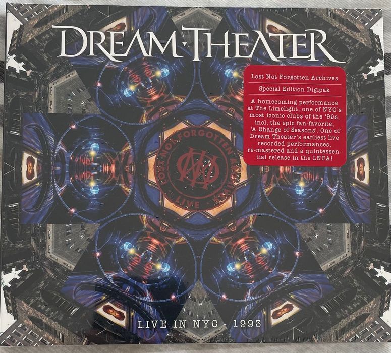 2CD - Dream Theater – Live In NYC - 1993