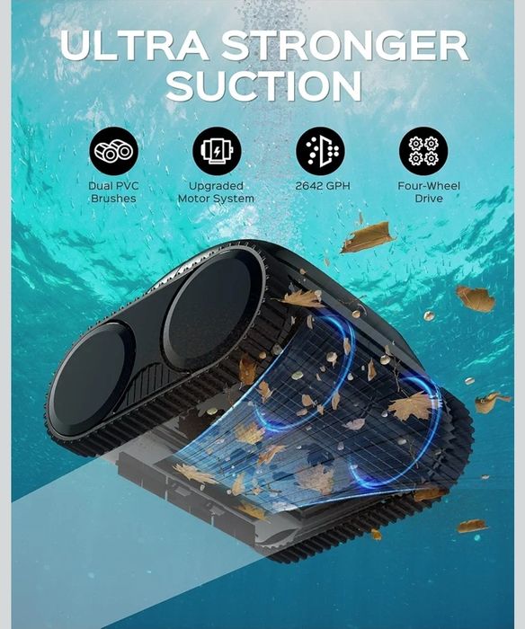 WYBOT C1 Robot basenowy z inteligentnym planowaniem trasy