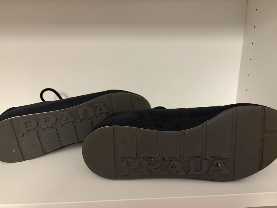 Prada Nylon Tech Sneakers