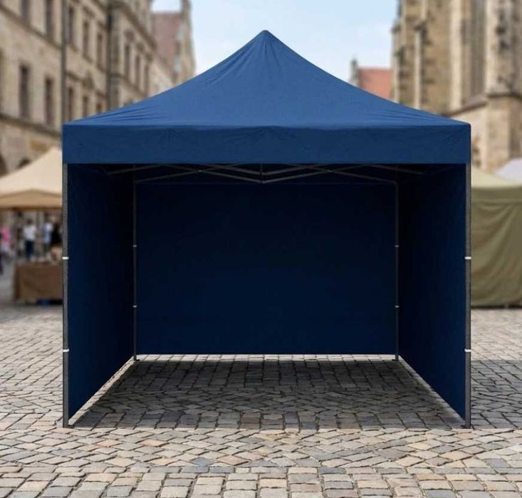 Pawilon Namiot Ogrodowy Handlowy Cateringowy Targowy 3x3m Niebieski