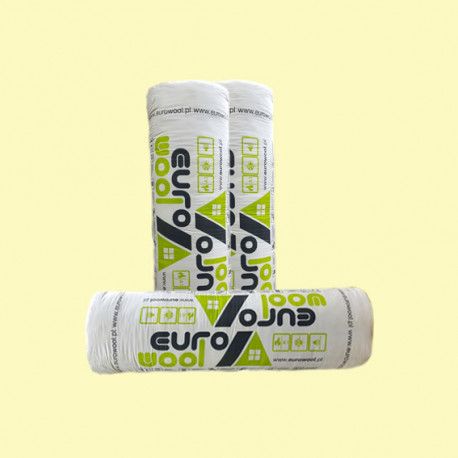 Wełna Szklana Eurowool lambda 0,39 gr. 15cm (Rolka 6m2) super tanio!!