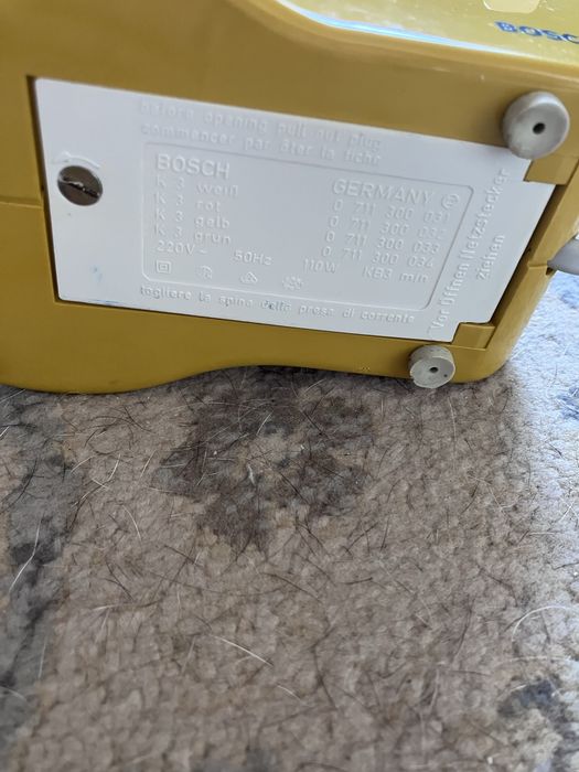 Moinho de Café Bosch K-3, Made in Germany (mid century modern)