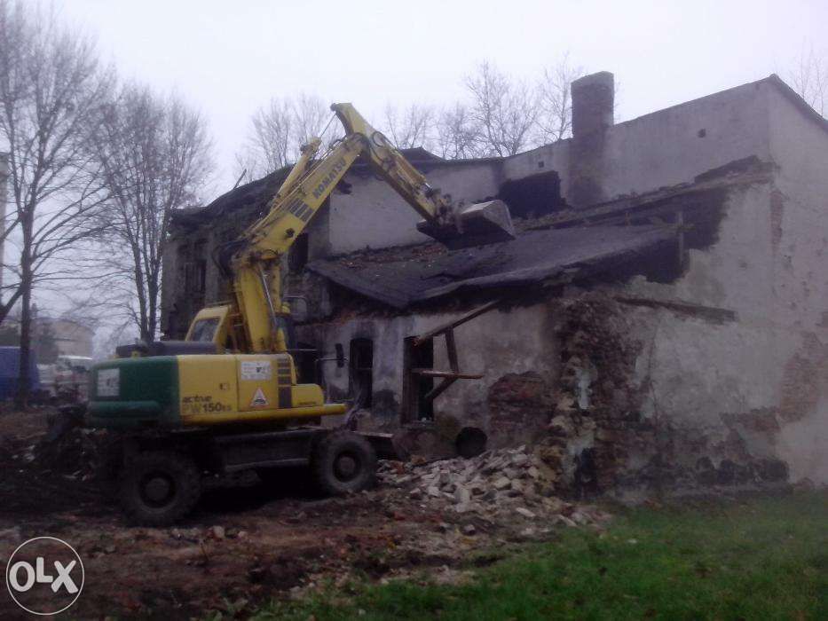 Koparka obrotowa Katowice  Będzin i okolice od 800 kg do 35 ton.