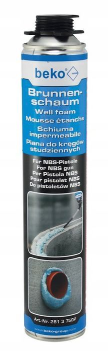 beko - piana do kręgów studziennych pistoletowa 750 ml