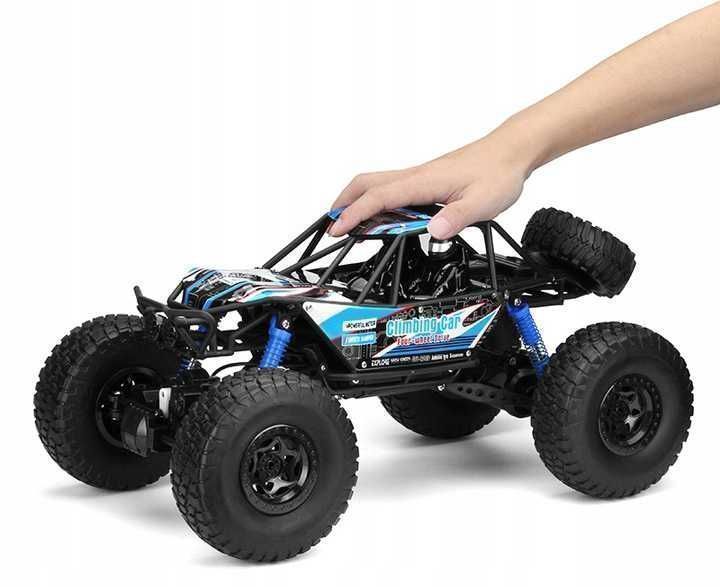 DUŻY Samochód RC Auto CRAWLER CLIMBING Zdalnie Sterowany TERENOWY 48CM