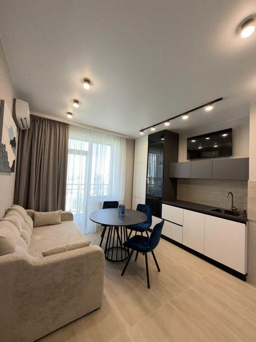 ЖК «Акрополь» | 46 м² | Ремонт | 22 поверх | Балкон | Вид на місто - Вид 2
