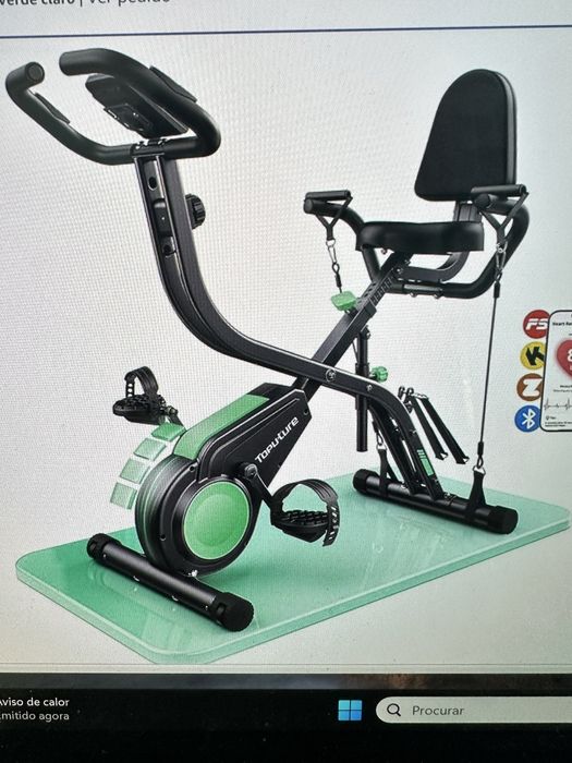 Biciclete estatica dobravel 5 em 1