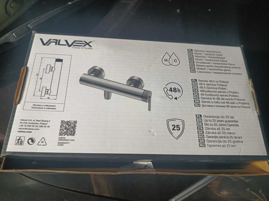Bateria wannowa Valvex
