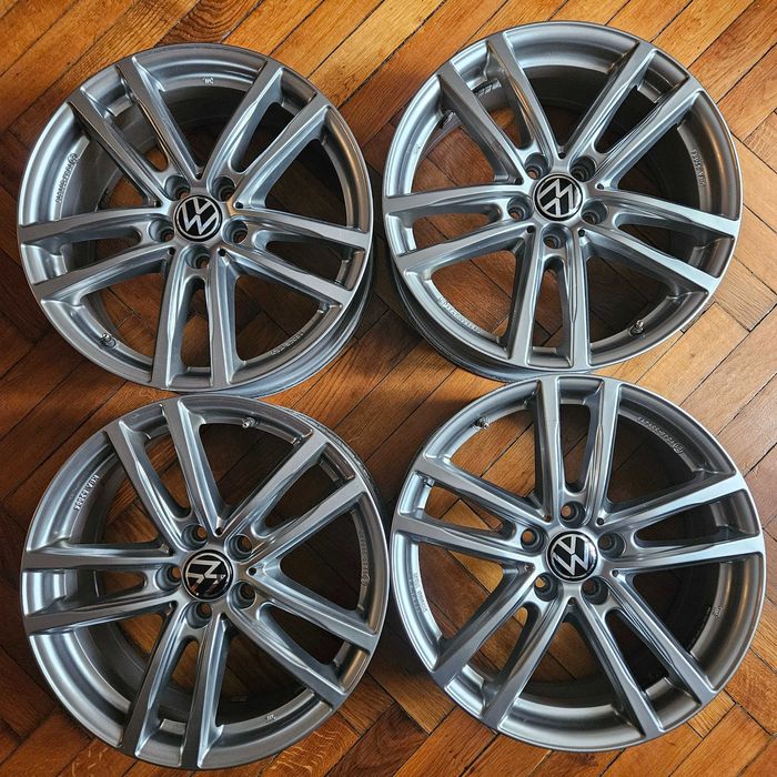 Диски титанові R18 5x112 7j ET43 ЦО57.1 450$/4шт Audi.Volksw.Skoda