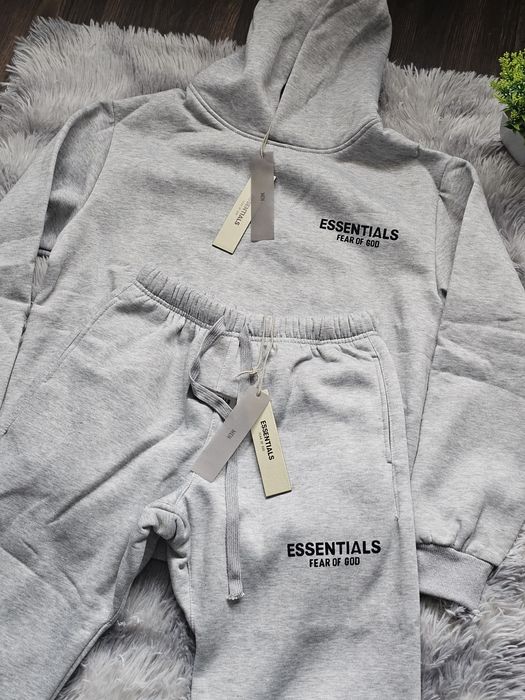 Сірий костюм Essentials S-M-L "Худі та штани"