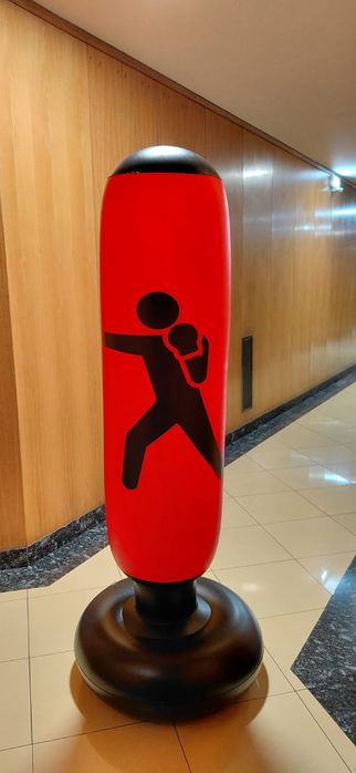 Saco insuflável de box