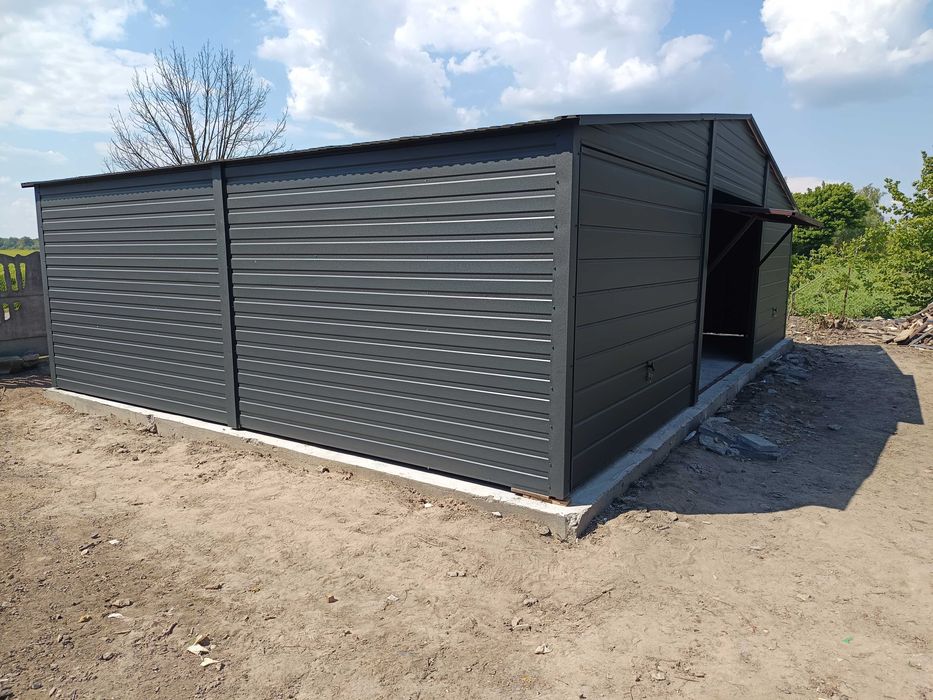Garaż blaszany garaz blaszak garaże blaszane 7*5 6*5 9*6 profil kolor
