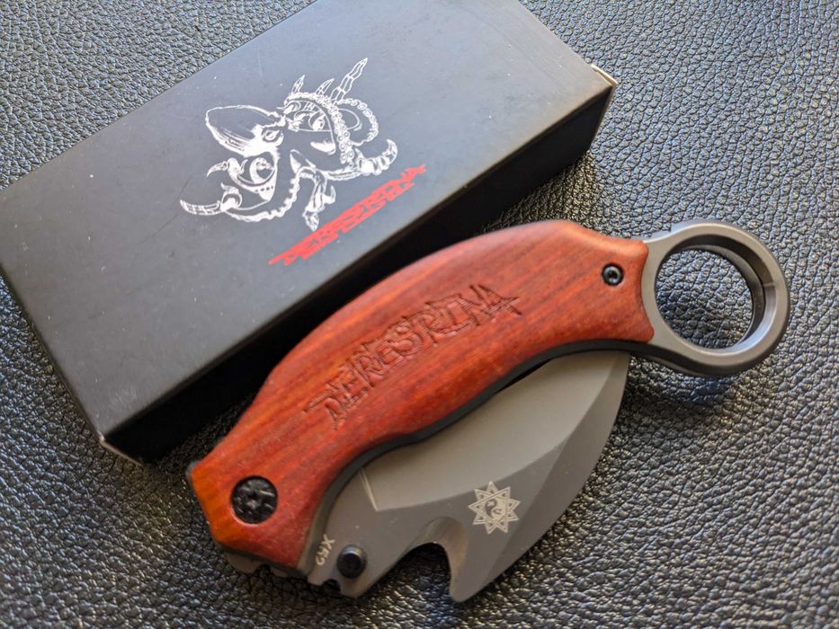 Нож Karambit Derespina. складной нож керамбит