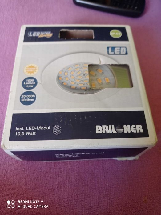 lampa oczko led ww ip44 briloner