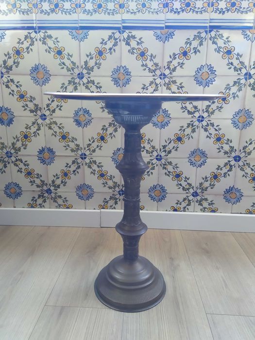 mesa árabe em latão