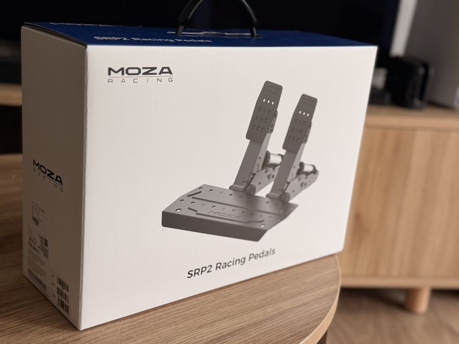 Moza SRP2 pedały load cell dwutygodniowe