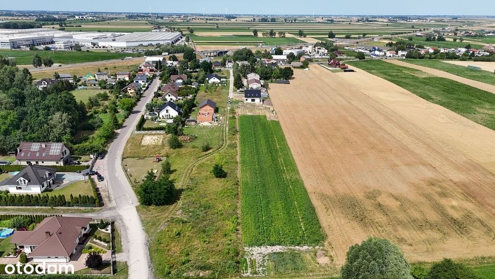 Działki z wydanymi warunkami zabudowy Skalmierzyce