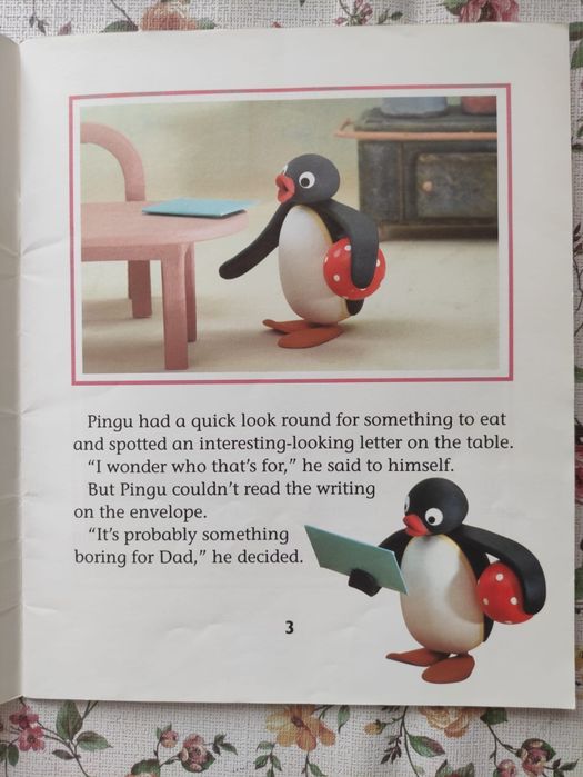 Pingu And The Letter książka dla dzieci po angielsku