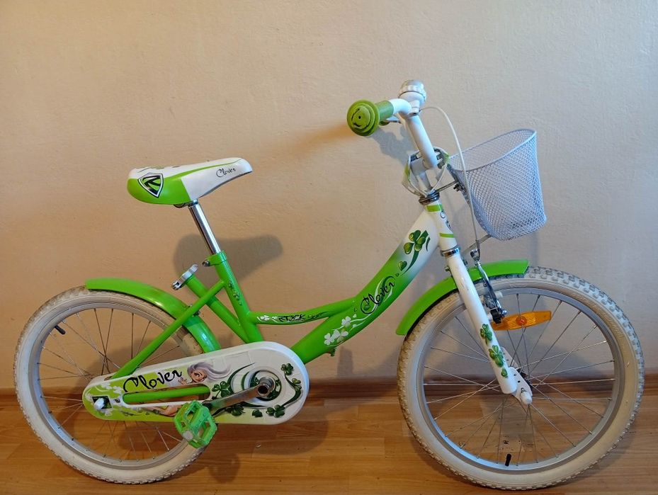 Zielony rowerek 20