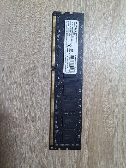 Оперативная память  AMD radeon 8gb 1600MHz