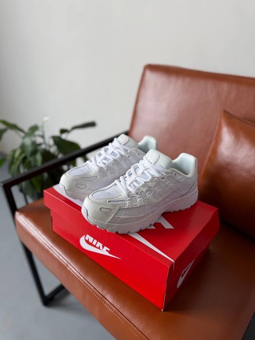 36-45 Nike P-6000 Triple White