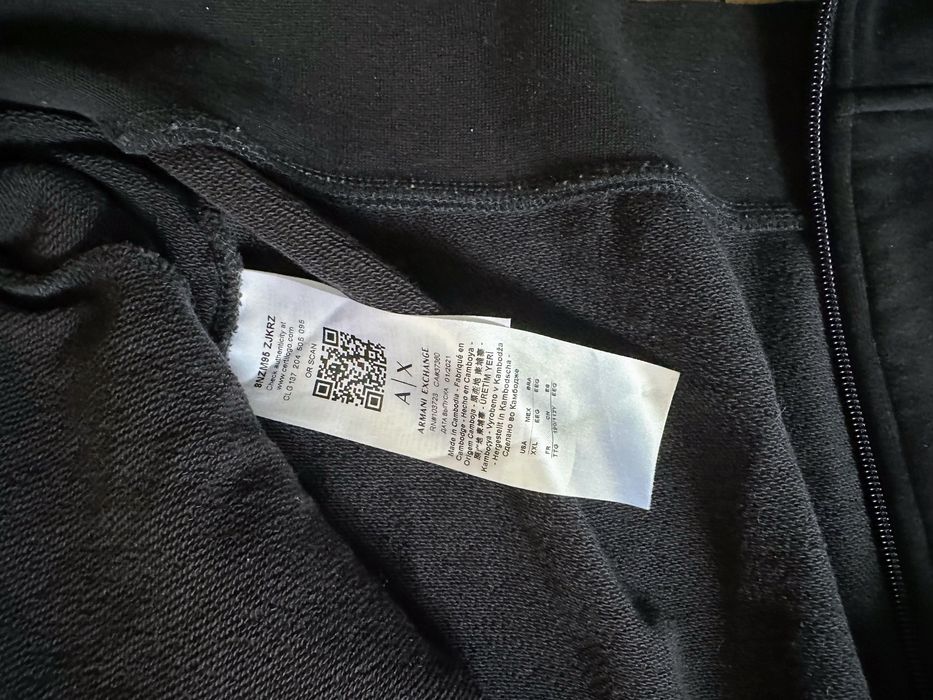 Зіпка худі AX Armani Exchange