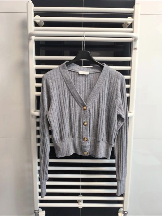 Komplet sweterkowy Lady Drama rozmiar 2 M/L wiskoza rozpinany sweter k