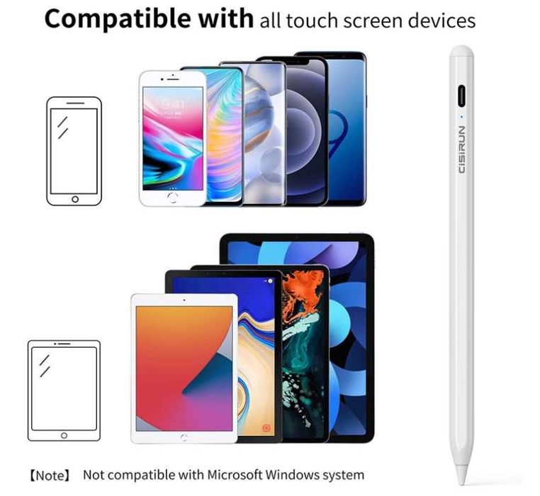CiS rysik Pencil iPad Air Pro Mini iPhone Samsung 1.5mm Huawei