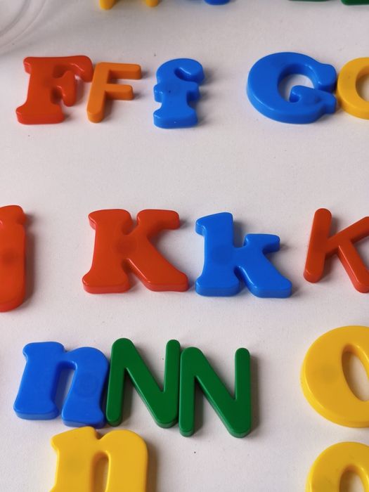 Магнітні букви і цифри. Англійський алфавіт.