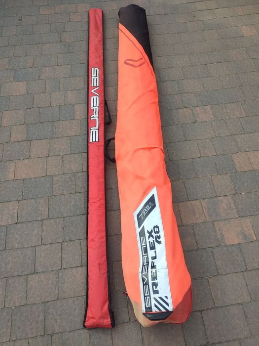 Żagiel Severne Reflex r8 + maszt windsurfing