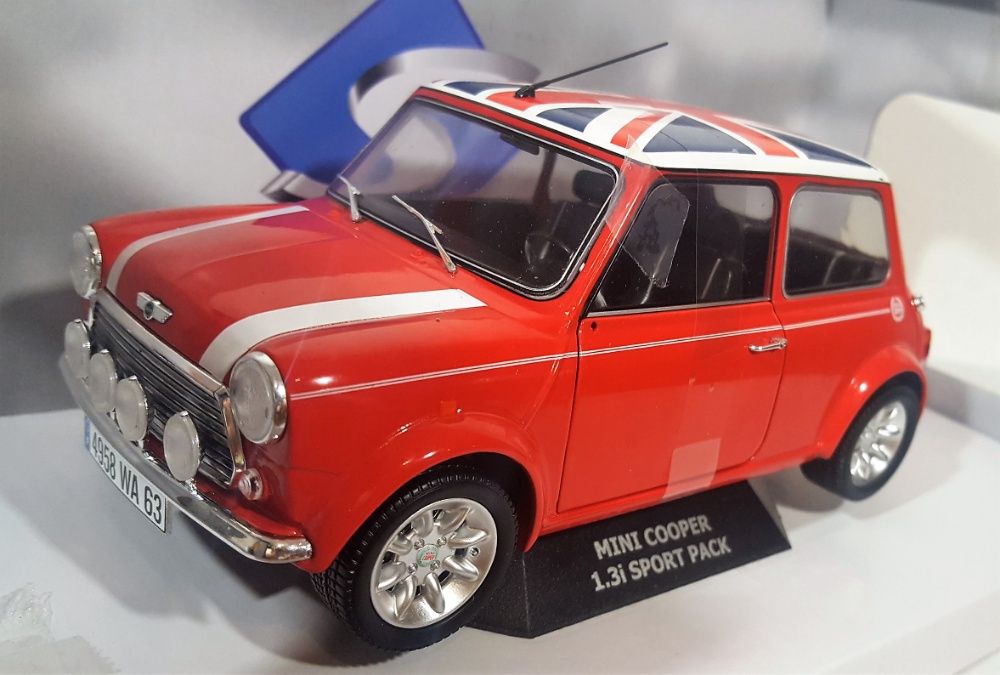 1/18 Mini Cooper Union Jack Flag - Solido