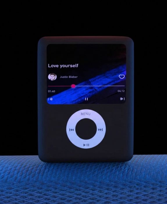Nowoczesny Odtwarzacz MP3 128GB z Bluetooth! Styl a'la iPod + Kompletn