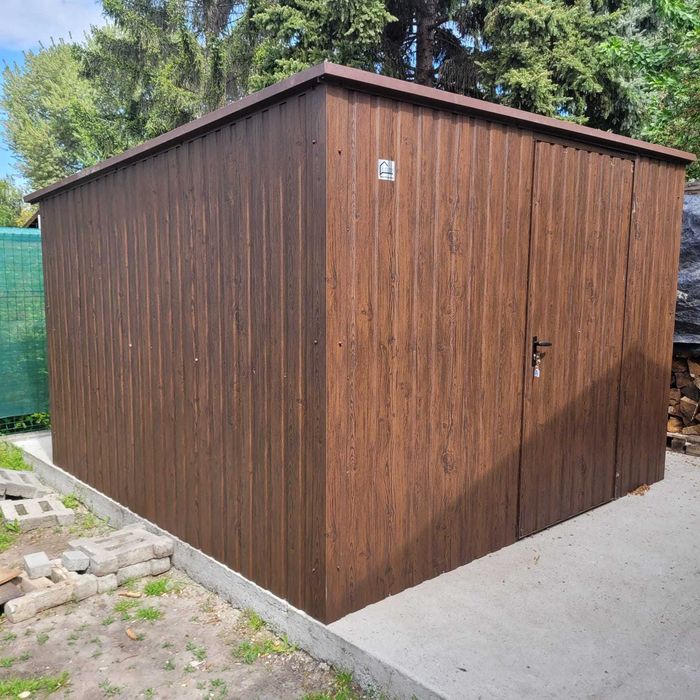 Garaże Blaszane Domki Ogrodowe Łódź Sieradz Wieluń Radomsko Producent