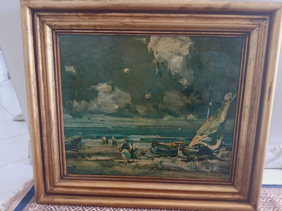 Óleo do autor Serra Santa