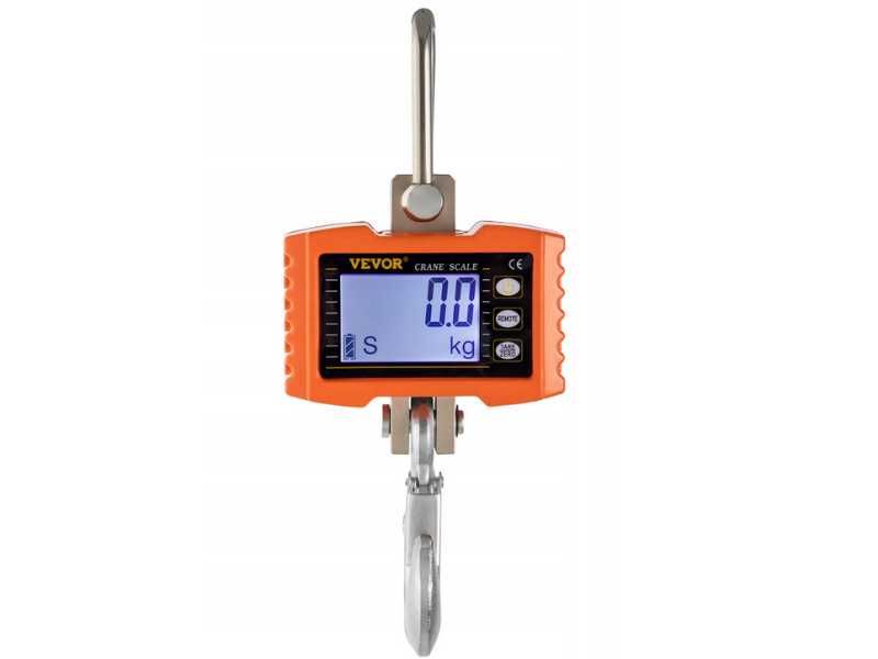 Waga Hakowa 1000Kg Cyfrowa waga dźwigowa