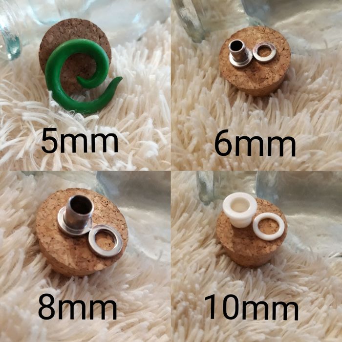 Alargados 5mm - 16mm