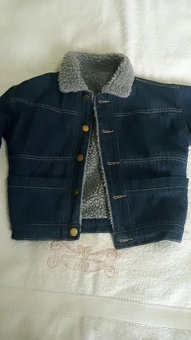Курточка джинсова на хлопчика 128-134 ріст