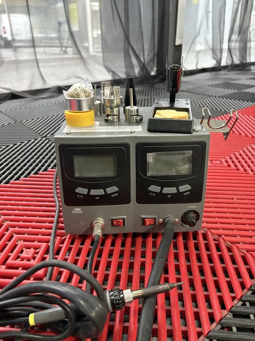 Estação Soldar Digital e Dessoldar por Ar Quente Daxis