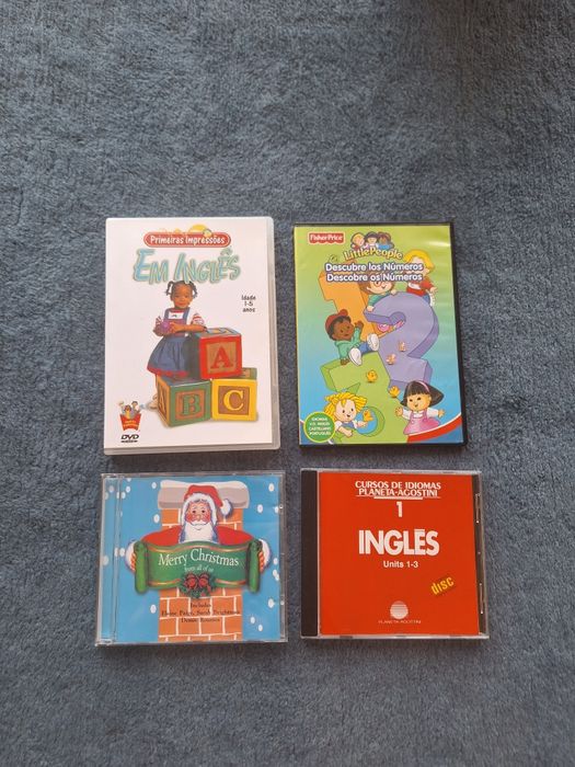 Conjunto DVDs educacionais
