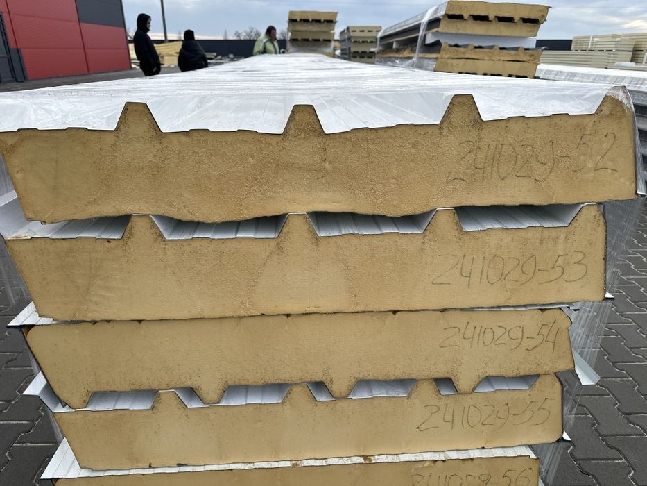 ТЕПЛОІЗОЛЯЦІЯ Дахові сендвіч панелі, покрівельні сендвіч панелі 2 сорт