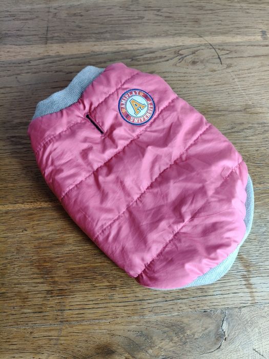 Puchowa różowa kurtka dla małego psa ⁶⁵