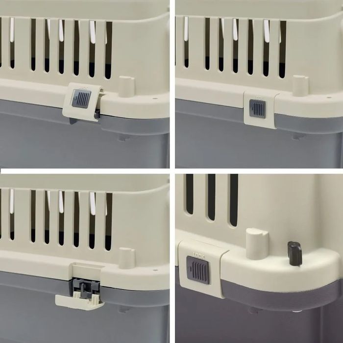 Plastikowy transporter dla kotów i małych psów 60х40х40