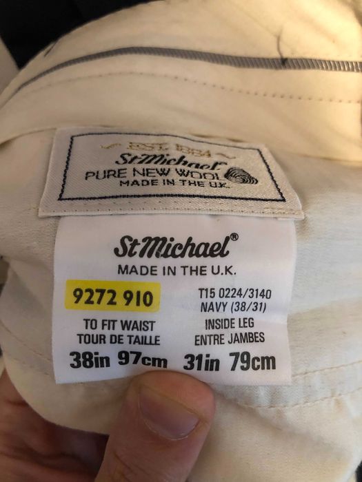 Calças de fato St Michael