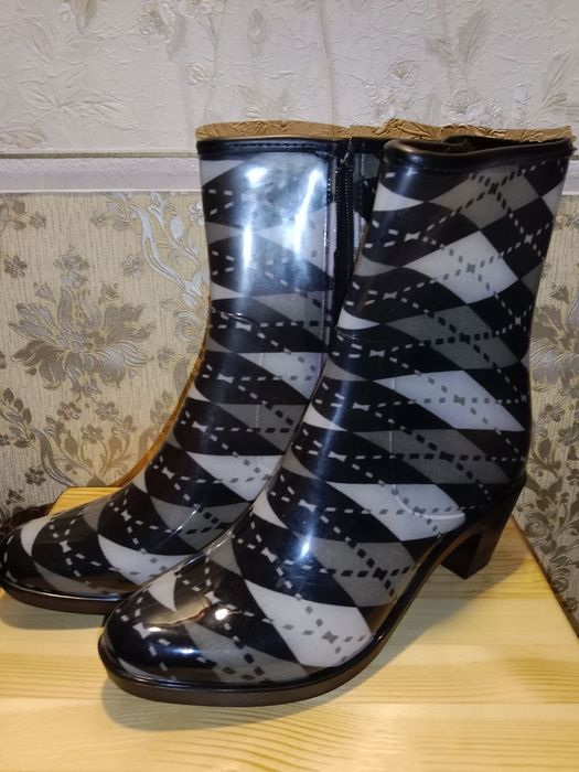 Сапоги для дождя,силиконовые,размер 39