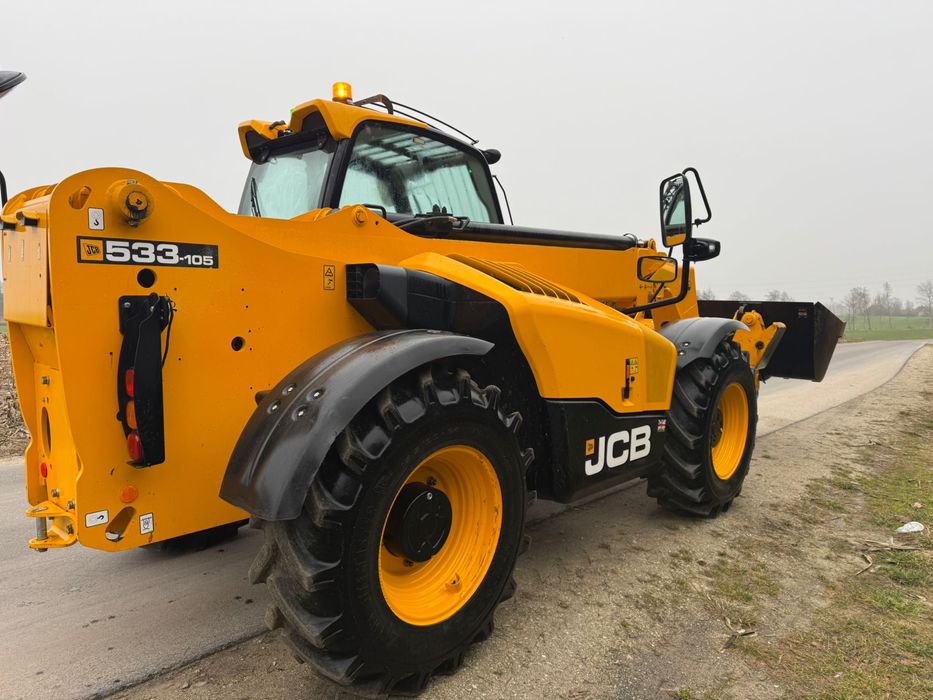 Ładowarka teleskopowa JCB 533-105 | 2023 | 523 mth | Idealny stan